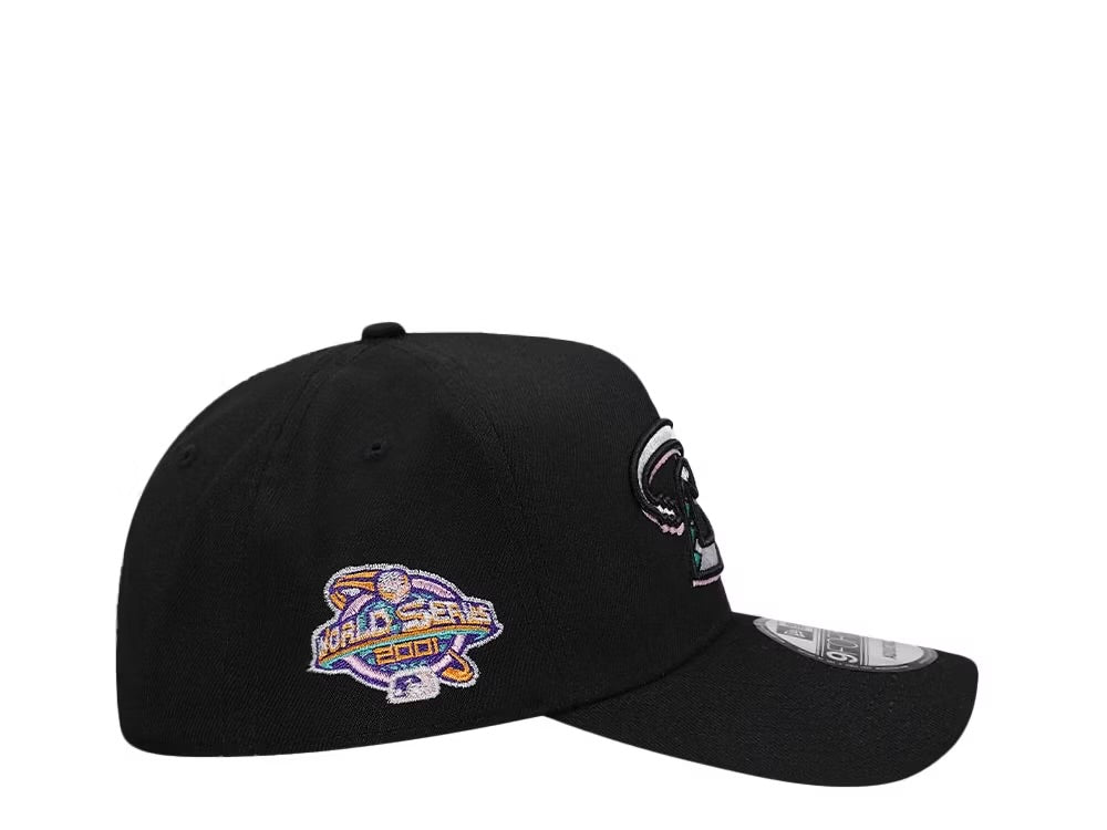 New Era Arizona Diamondbacks World Series 2001
Black Pink A Frame 9 Forty Snapback Gorra