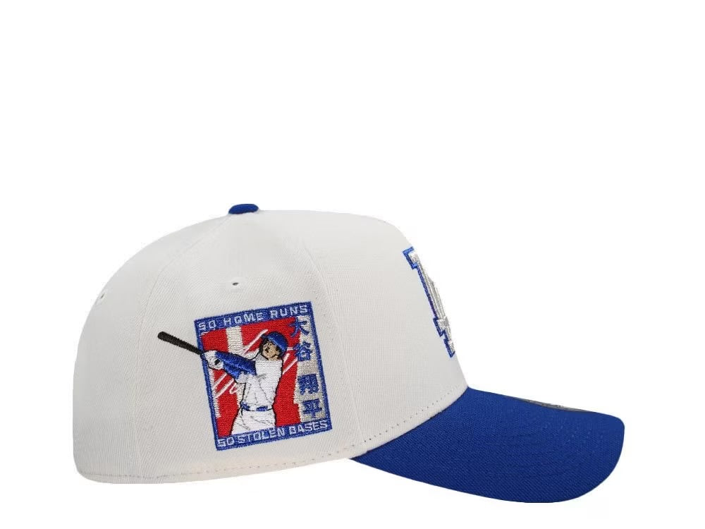 New Era Los Angeles Dodgers Otani 50 50 Season Chrome Two Tone Edition 9Forty A Frame Snapback
Gorra