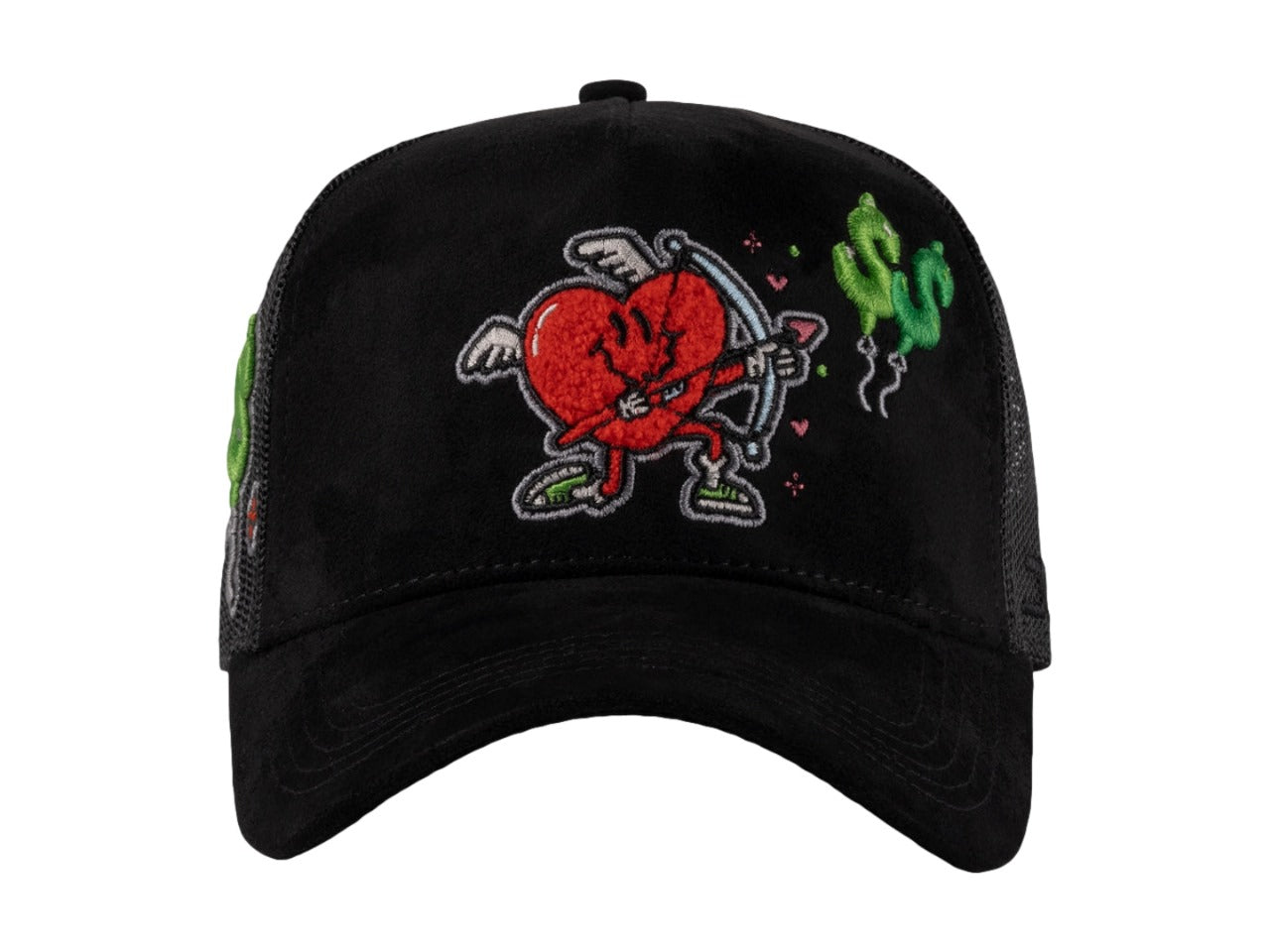 MONEY LOVE BLACK JC HATS