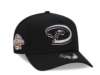 New Era Arizona Diamondbacks World Series 2001
Black Pink A Frame 9 Forty Snapback Gorra