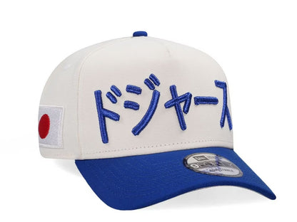 New Era Los Angeles Dodgers Kanji Chrome Two
Tone Edition A Frame Snapback Gorra