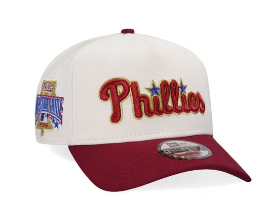 New Era Philadelphia Phillies All Star Game 1996
Chrome Gold Two Tone Edition A Frame Snapback
Gorra