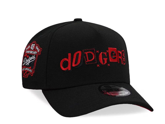 New Era Los Angeles Dodgers 40th Anniversary Black and Red Script Edition 9Forty A Frame
Snapback Gorra