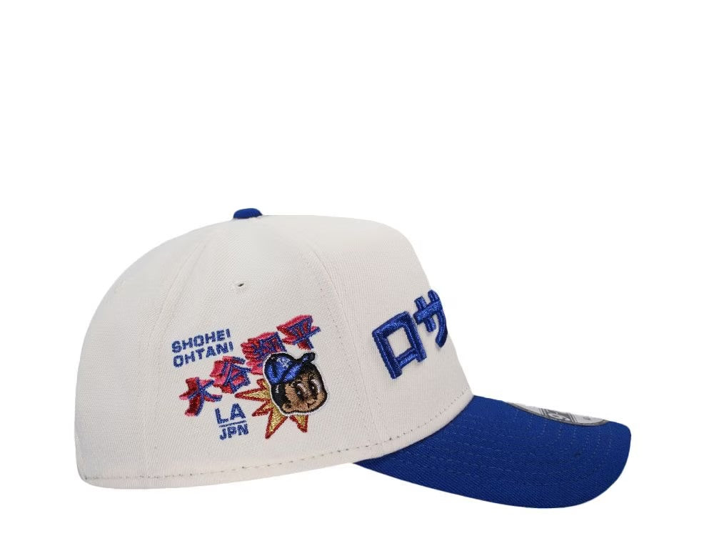 New Era Los Angeles Dodgers Shohei Ohtani Chrome
Two Tone 9Forty A Frame Snapback Gorra