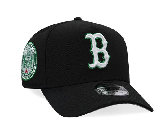 New Era Boston Red Sox Fenway Park Metallic Green Edition A Frame 9Forty Snapback Gorra