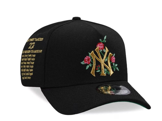 New Era New York Yankees 27x World Series Champions 9Forty A Frame Snapback Gorra