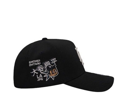 New Era Los Angeles Dodgers Ohtani Black Silver Edition 9Forty A Frame Snapback Gorra