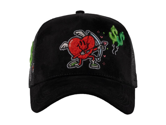 MONEY LOVE BLACK JC HATS